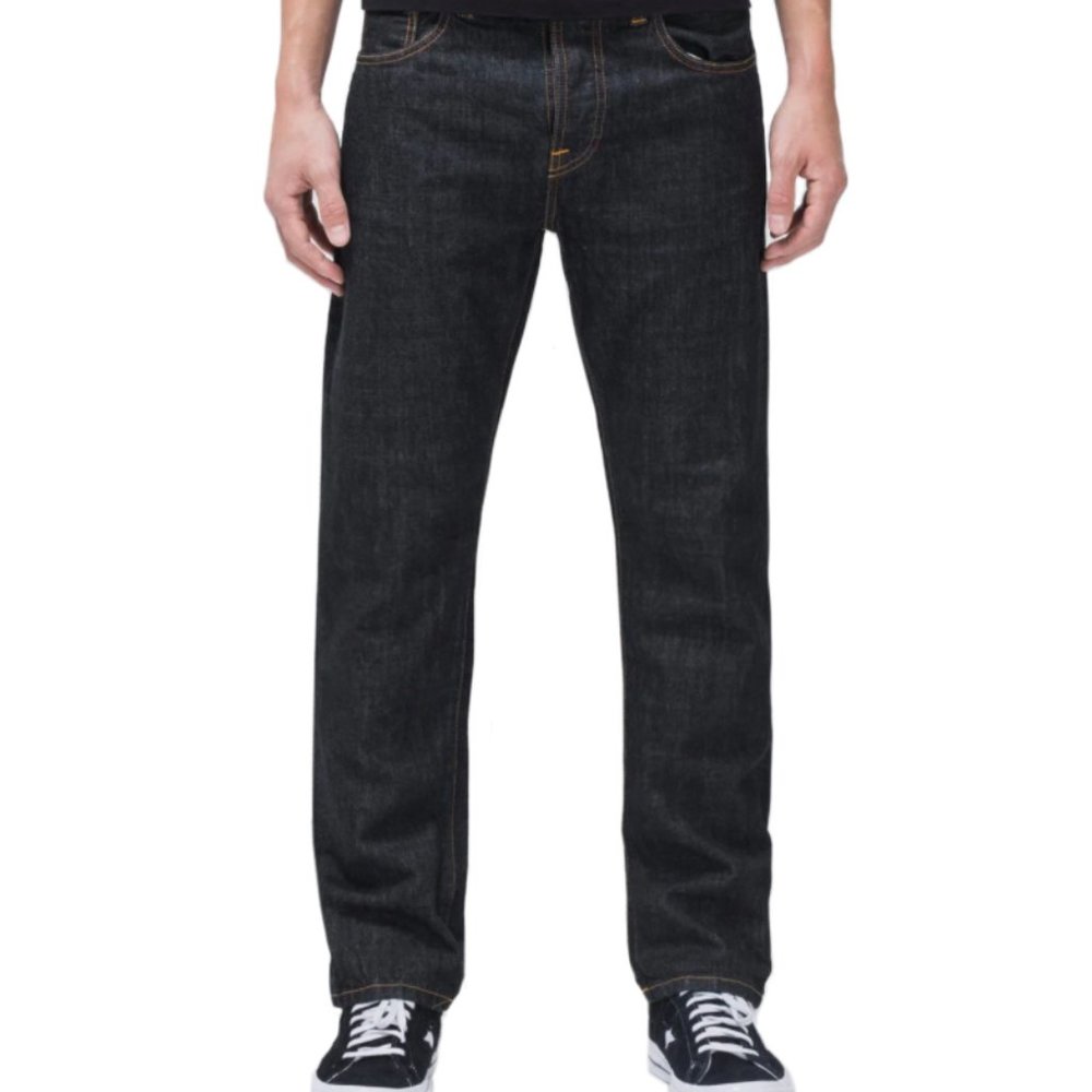 Nudie NWT Sleepy Sixten Rinsed Button Fly Jeans 30